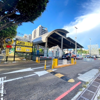 台中北屯區公所平面停車場