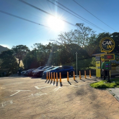 基隆情人湖停車場